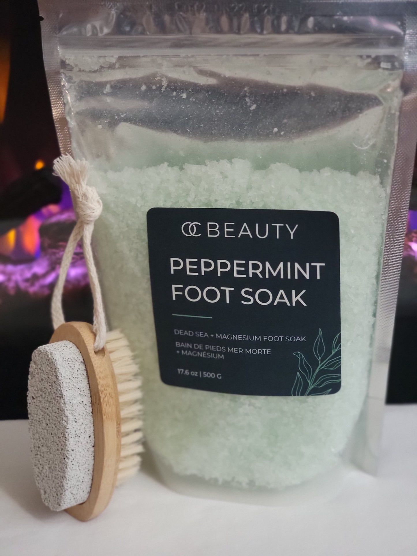 Peppermint foot soak duo